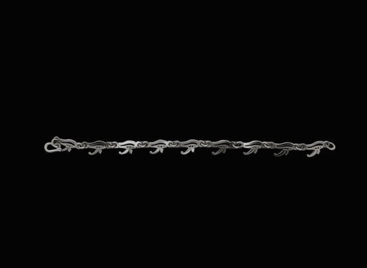 Eye of Horus (925 Silver) Bracelet