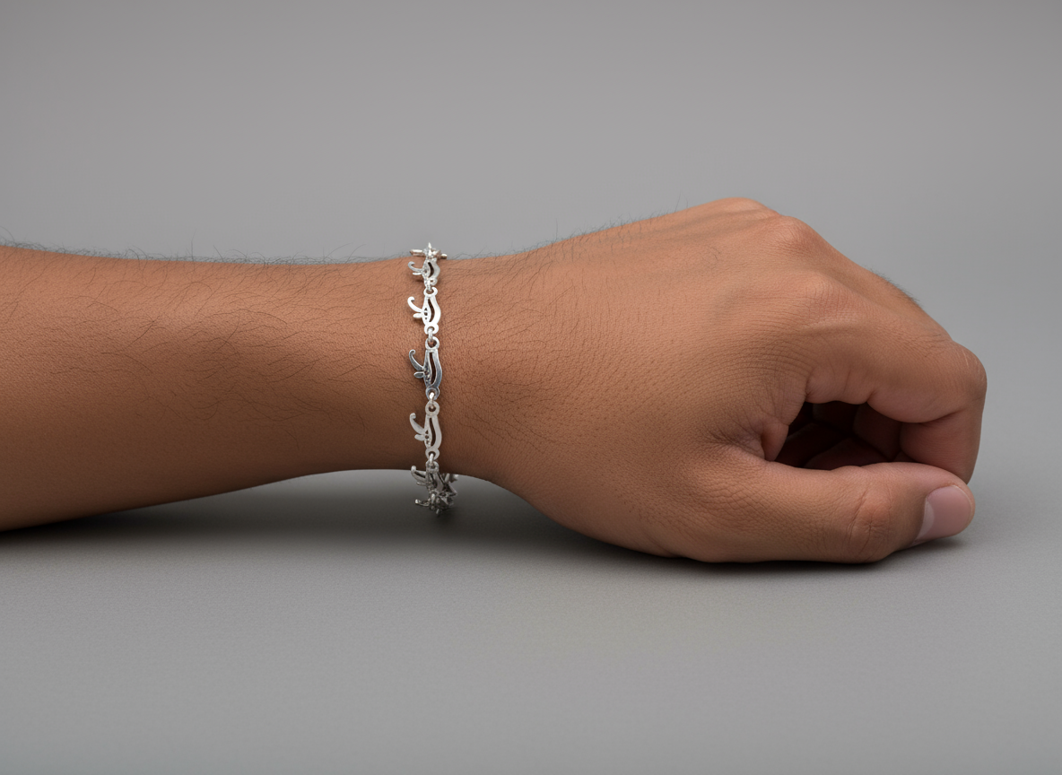 Eye of Horus (925 Silver) Bracelet