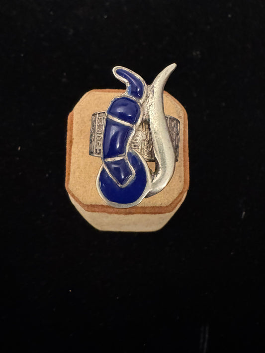 Uraeus Silver ring