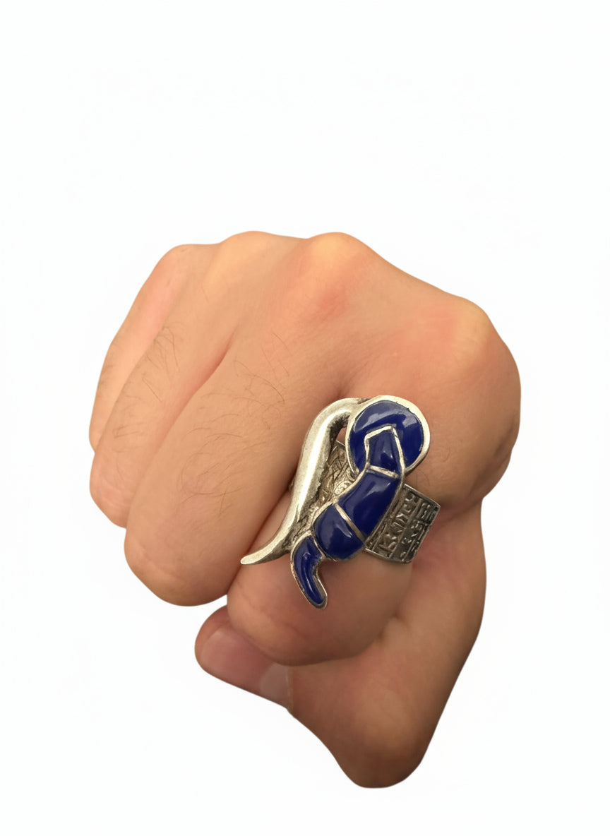 Uraeus Silver ring