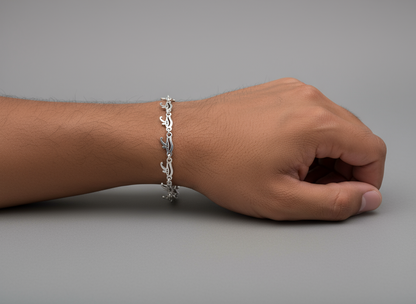 Eye of Horus (925 Silver) Bracelet