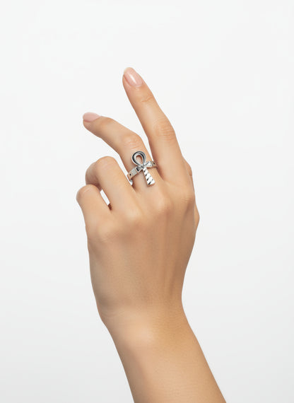 Ankh Silver ring