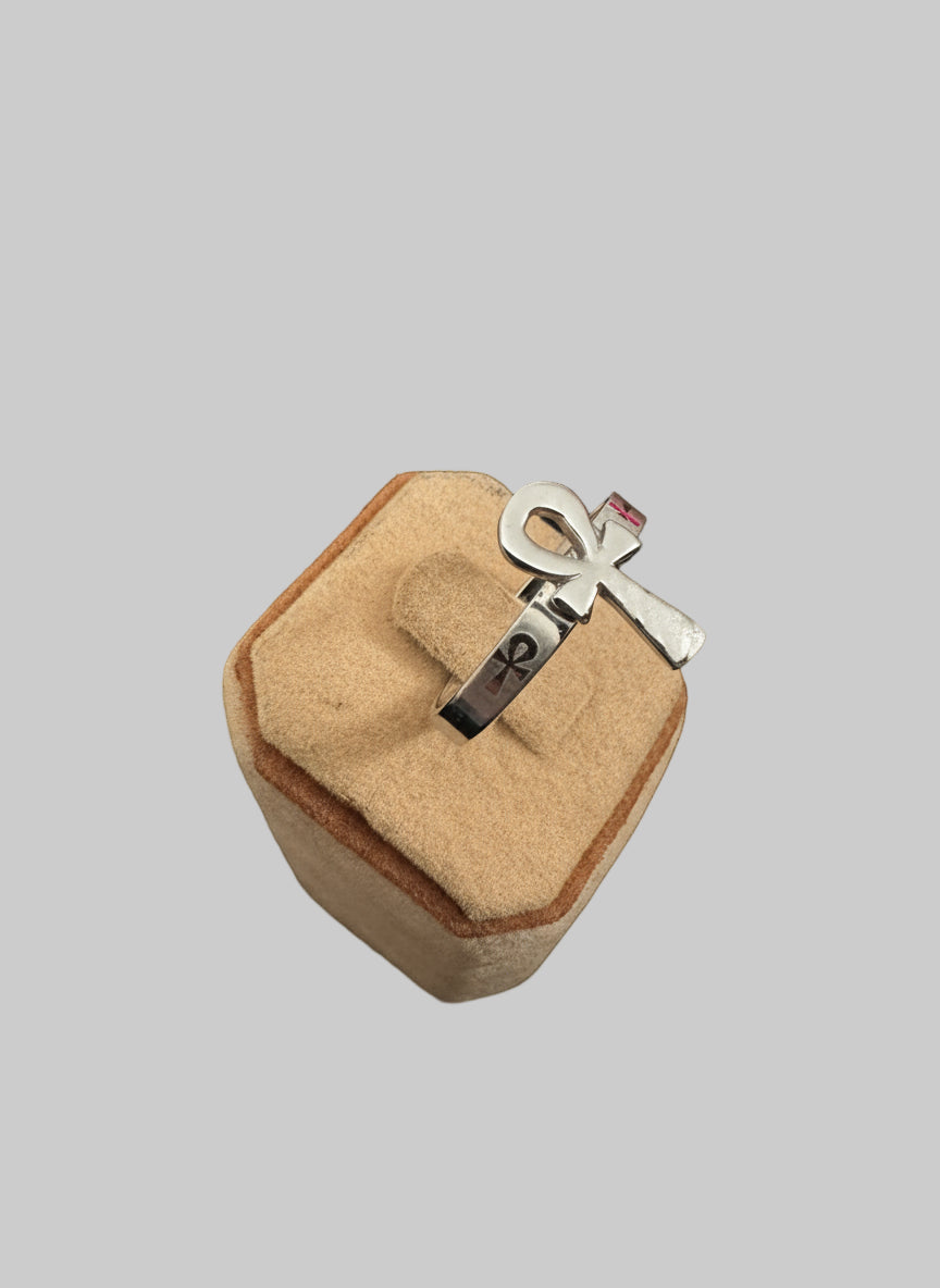 Ankh Silver ring